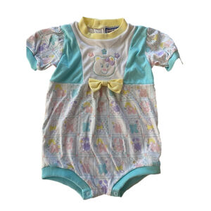 Vintage Color track cute pastel romper 24 months